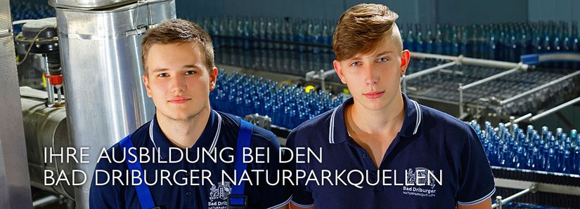 Ausbildung bei den Bad Driburger Naturparkquellen Ausbildung bei den Bad Driburger Naturparkquellen